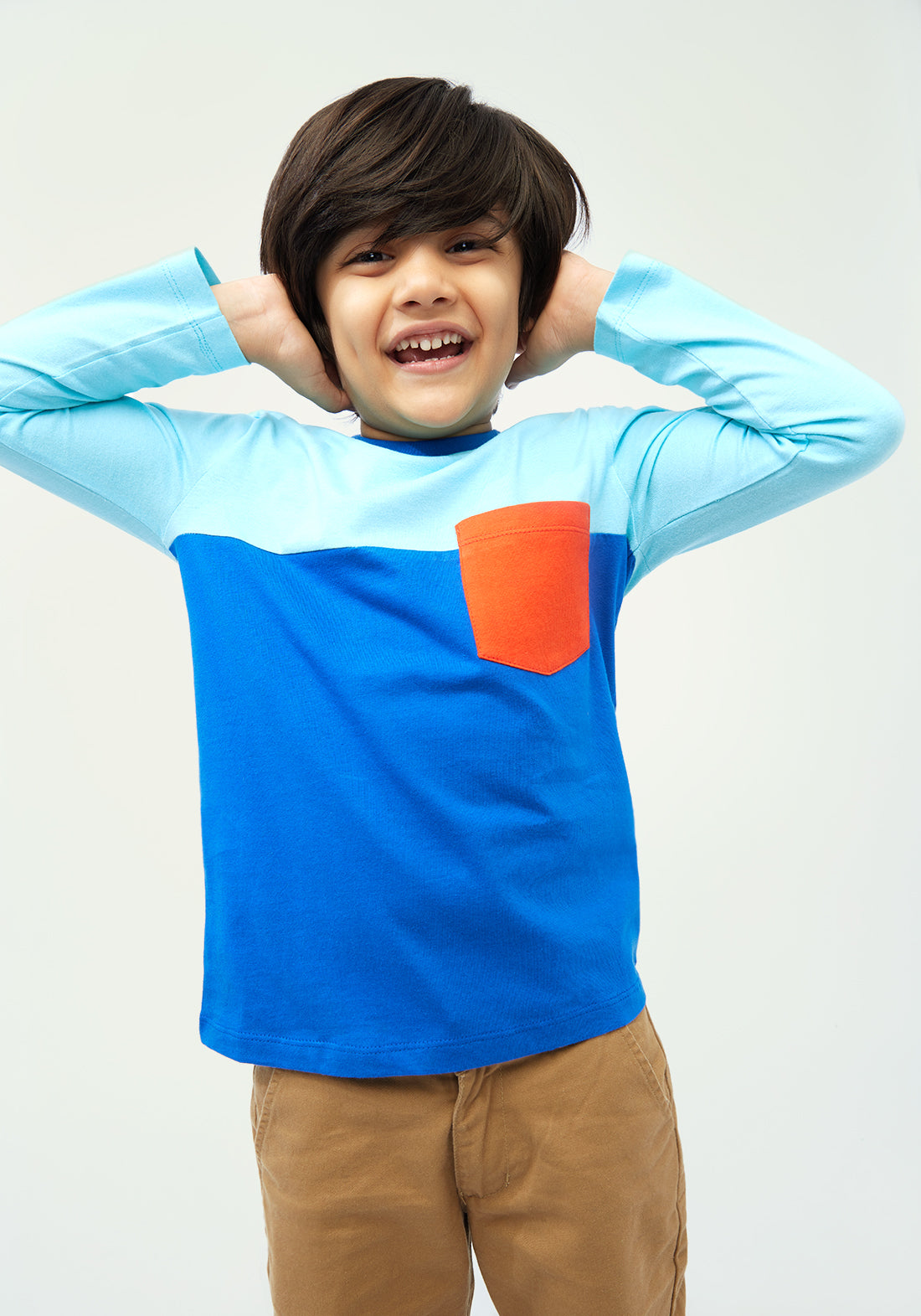 COLOUR BLOCK TEE