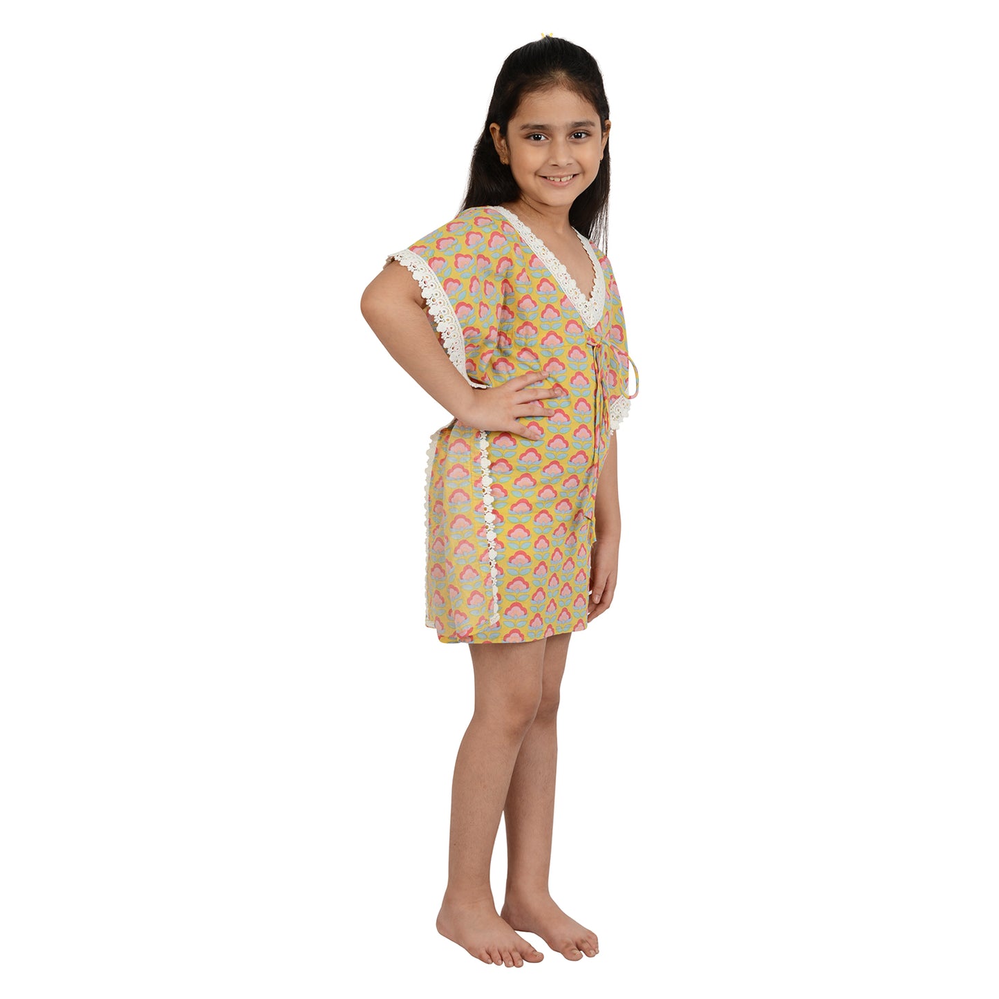 Marigold Summer Print Resort Wear