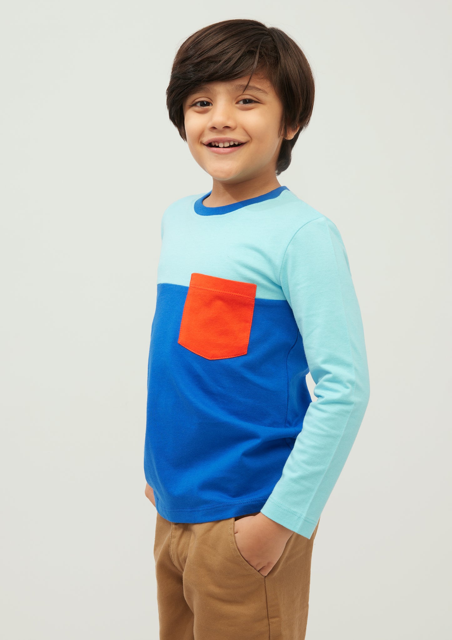 COLOUR BLOCK TEE