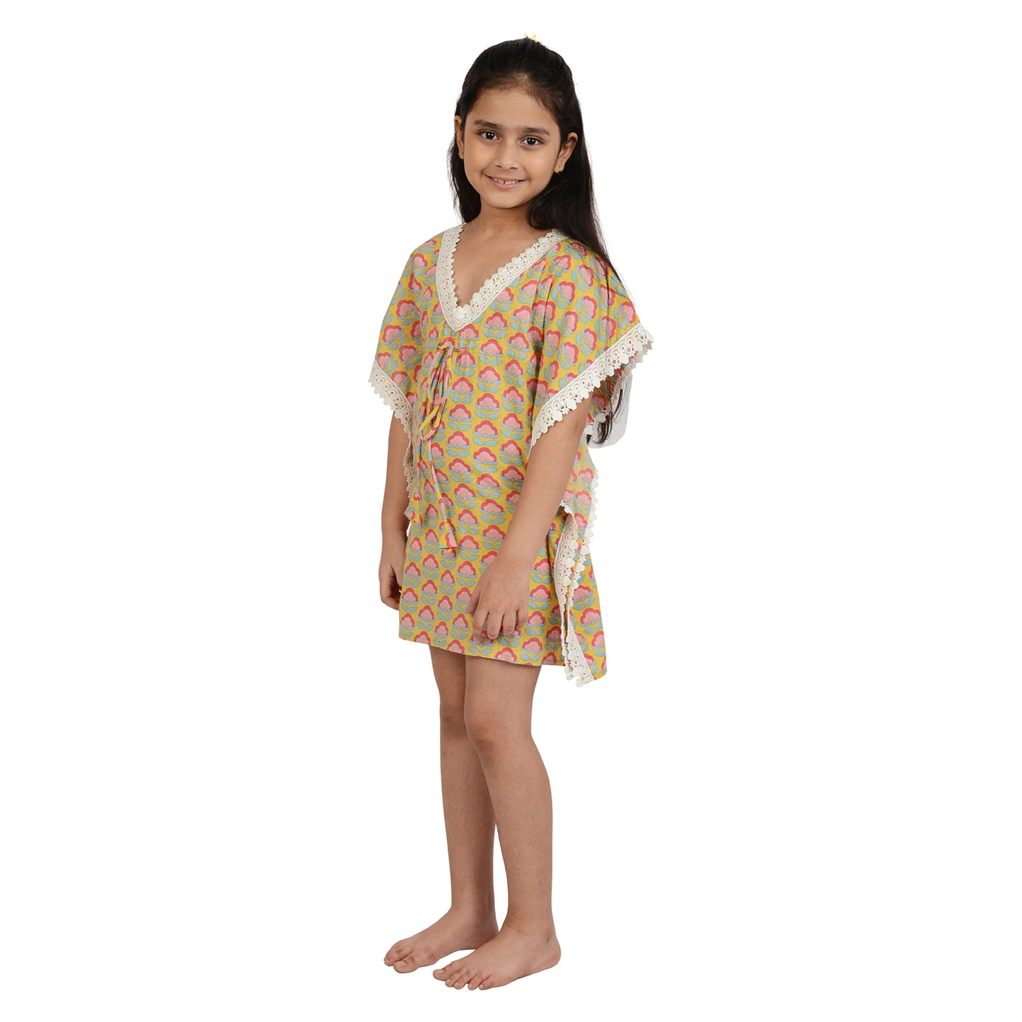 Marigold Summer Print Resort Wear