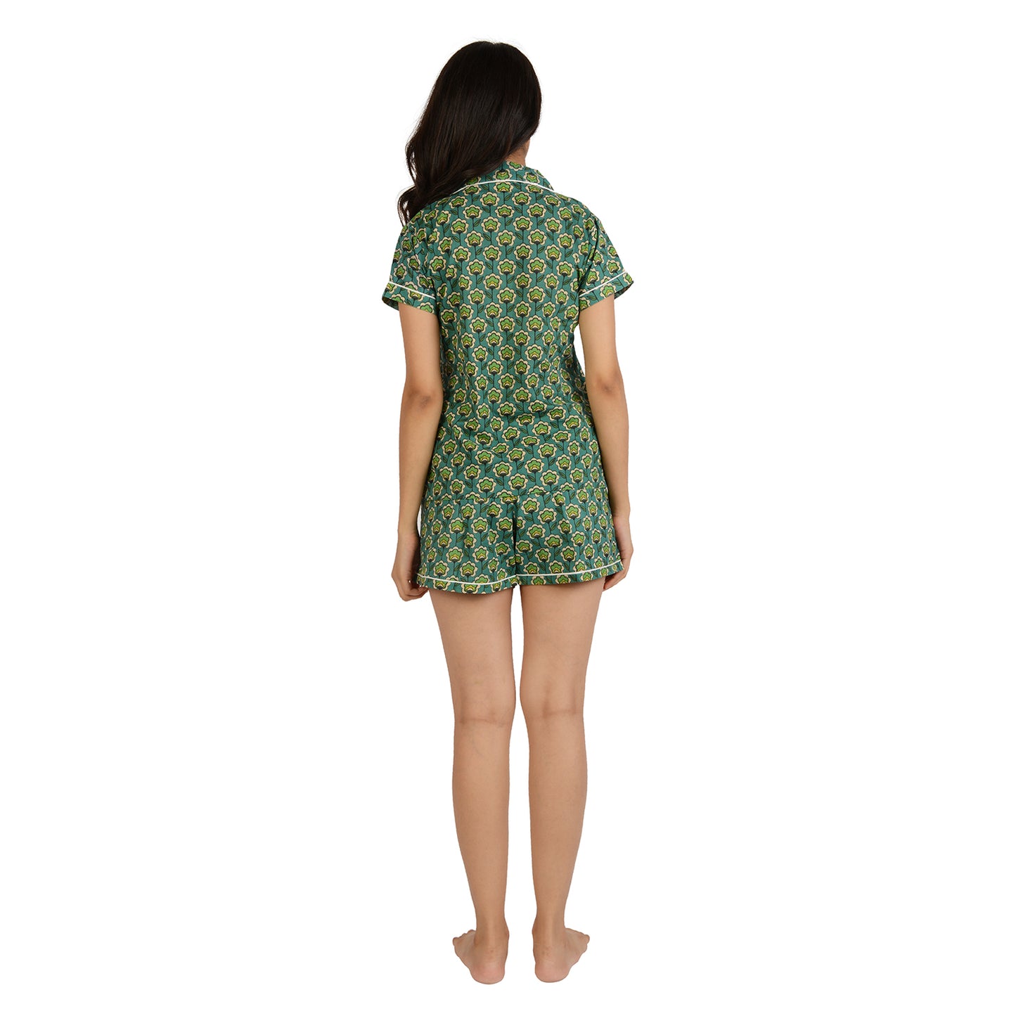 Daffodil Dance Printed Pajama Set
