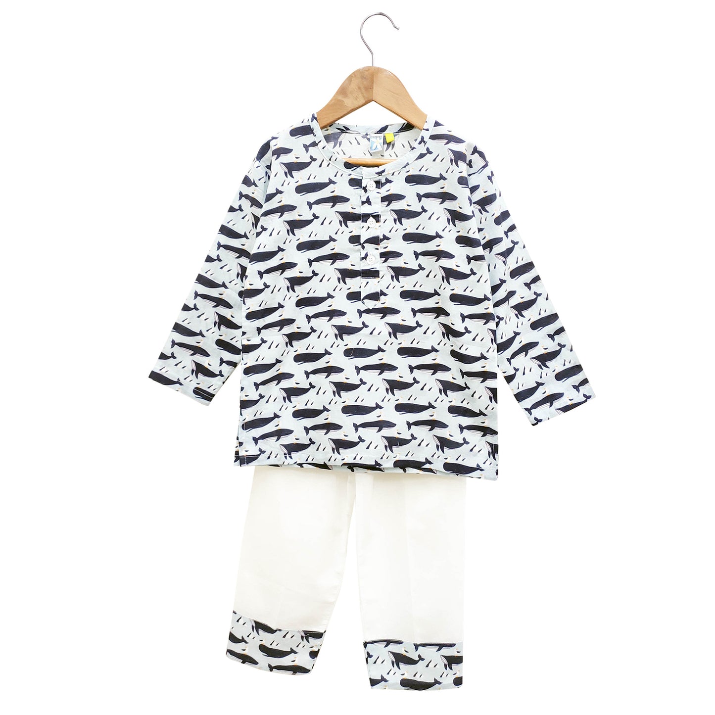 Whale Whist Night Wear Set