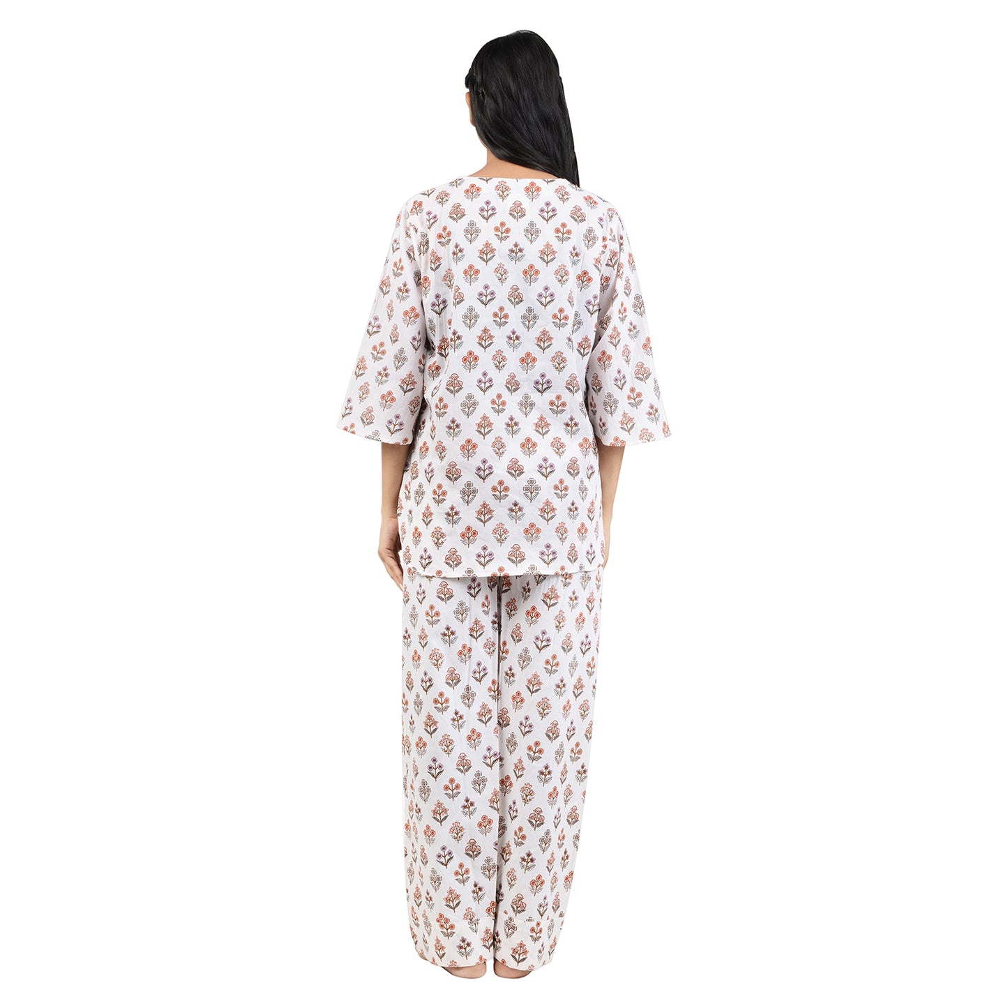 Bloom Bouguet Printed Pajama Set