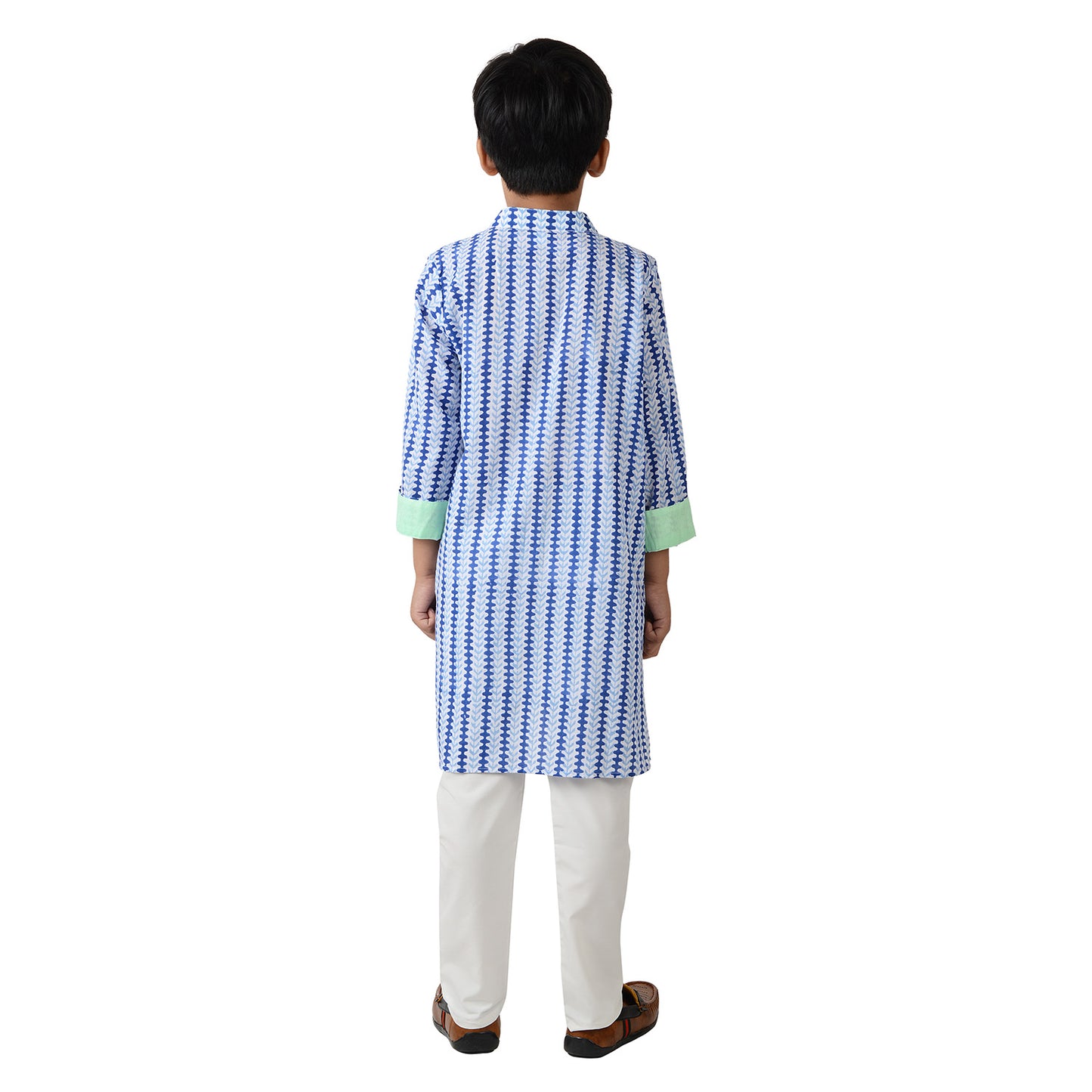 Blue Vine Kurta Set