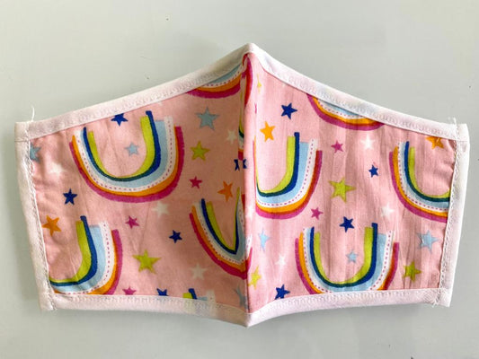 RAINBOW SKIES (W) 3-PLY MASK
