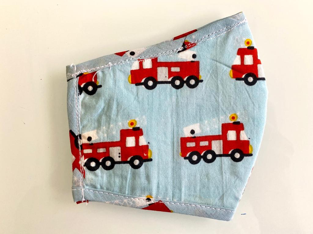 FIRE TRUCK 3-PLY MASK