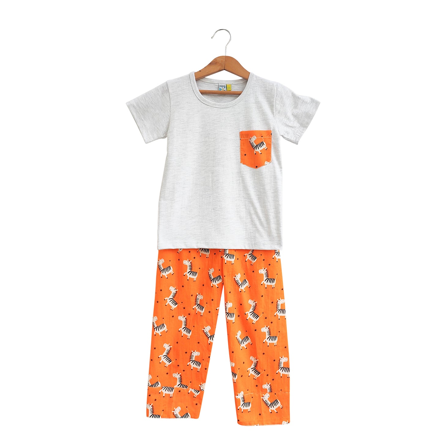 Zebra Zoo Night Wear Set