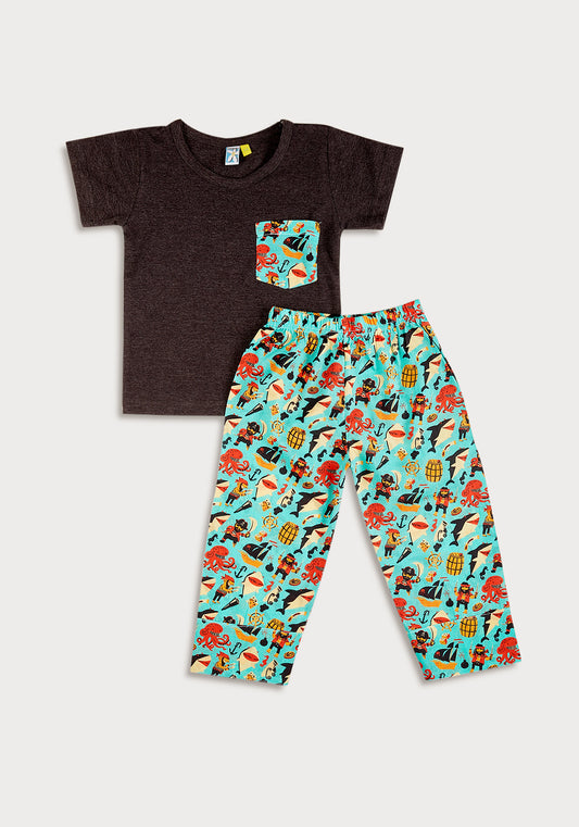 Pirate Pool Party Night Wear Set