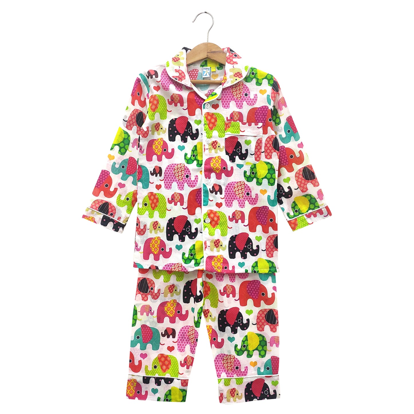 Elephant Amblers Night Wear Set