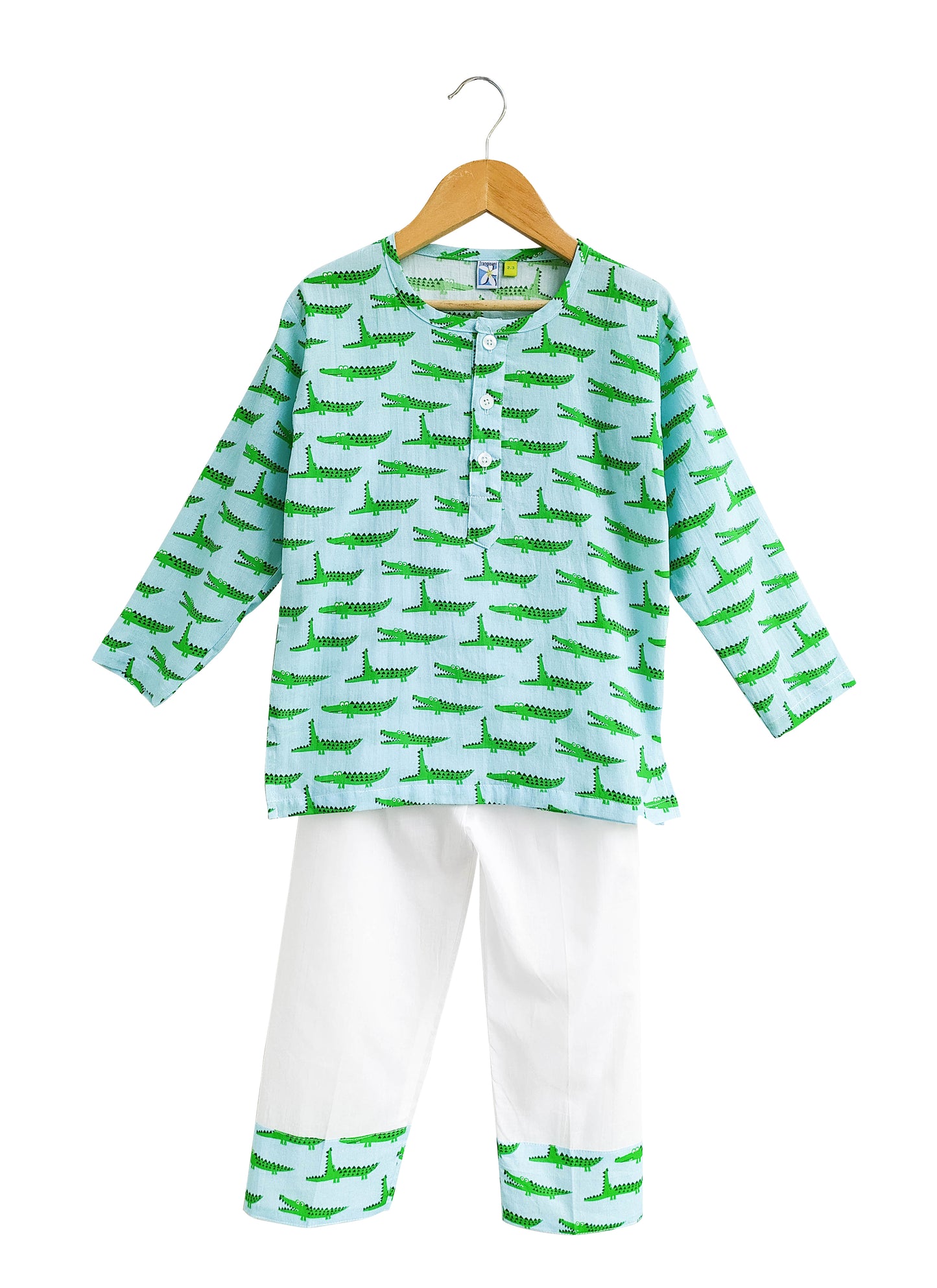 Crocodile Cartwheels Night Wear Set