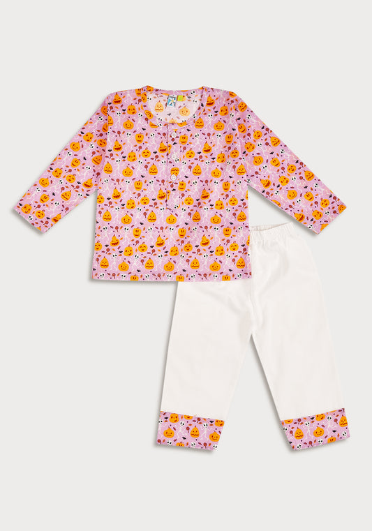 Halloween Hullabaloo Cotton Nightwear Set