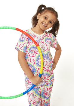 Tie Dye Night Wear Set