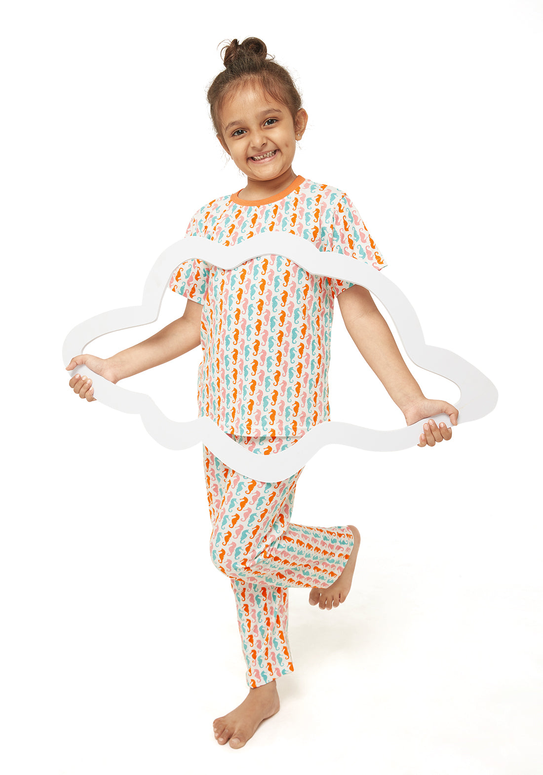 Sea Horse Serenade Night Wear Set