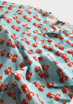 Fire Truck Night Wear Set