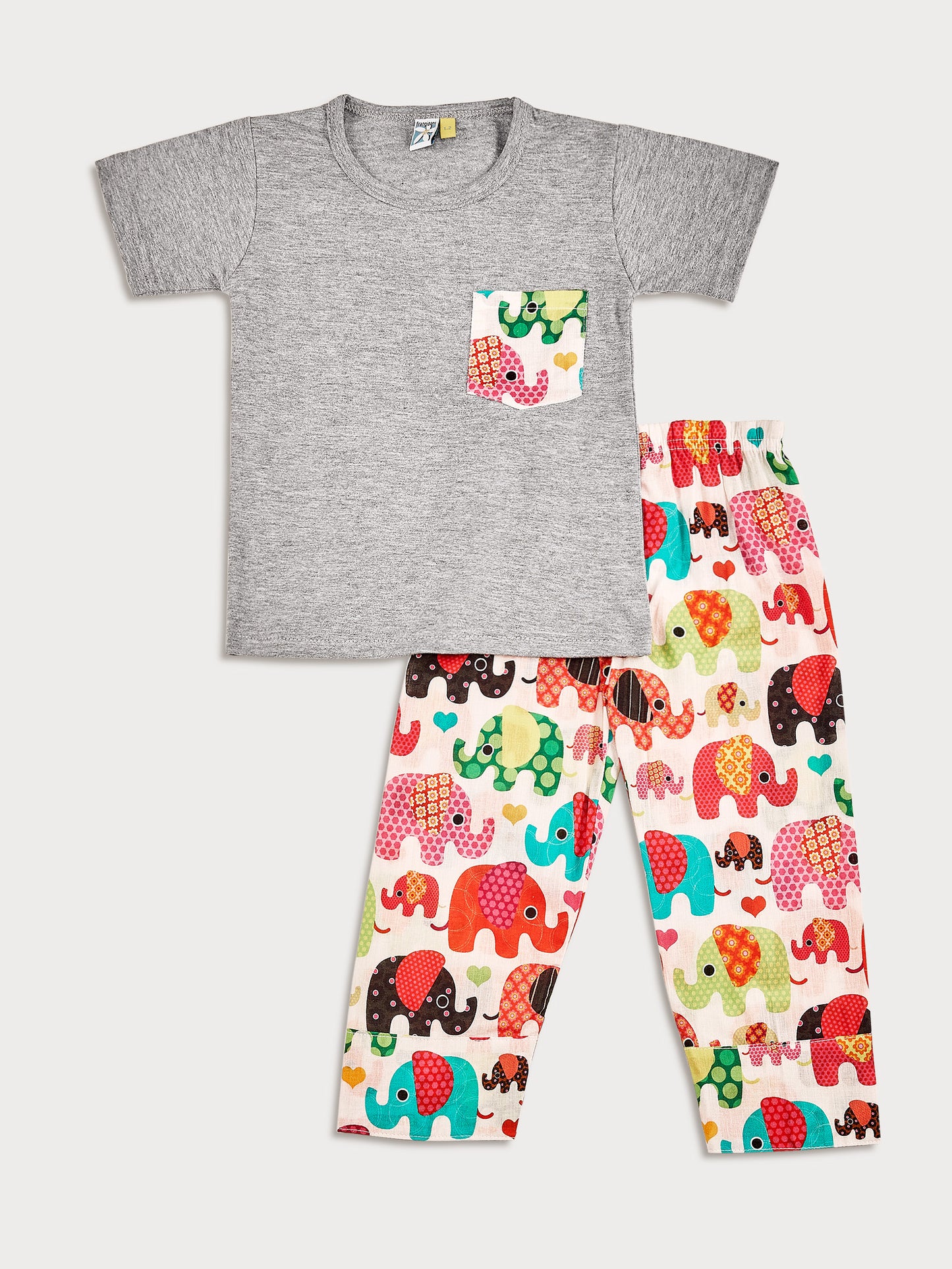 Elephant March Night Wear Set