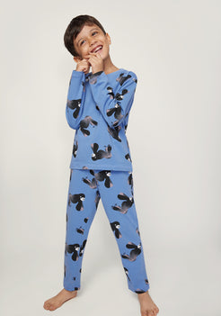 Gorillas In The Mist Print  Night Wear Set