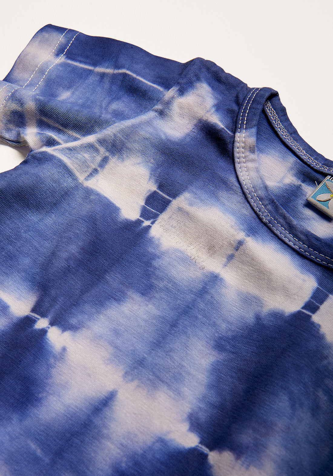 Indigo Splash Tie Dye Play Suit Night Wear Set