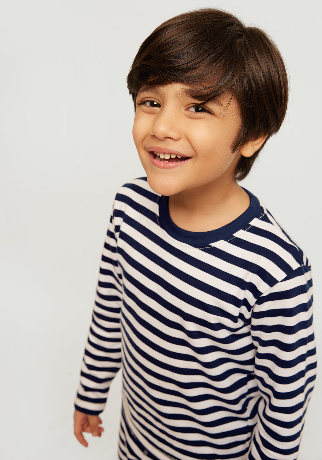 Summer Stripe Print Night Wear Set