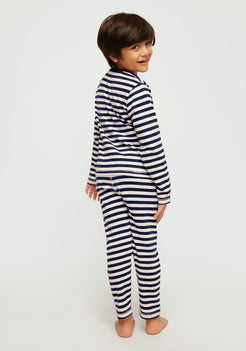 Summer Stripe Print  Night Wear Set