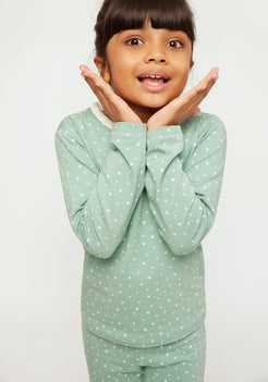 Twinkle Toes Print  Night Wear Set