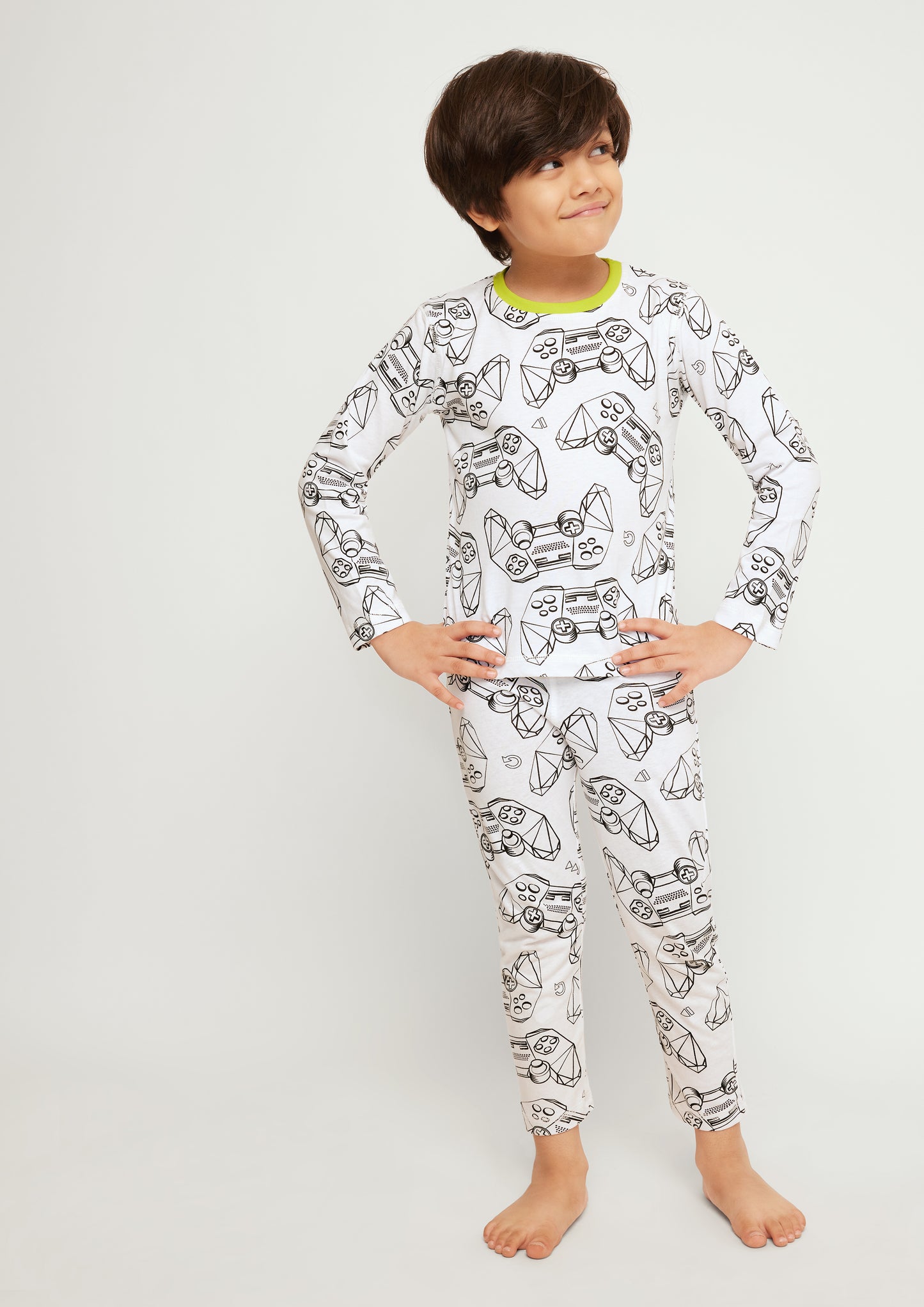 Gameboy Print Night Wear Set