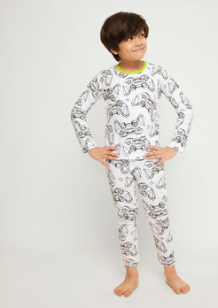Gameboy Print  Night Wear Set