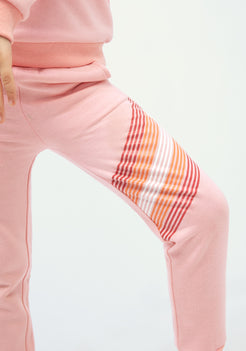 Baby Pink Fleece Track pant