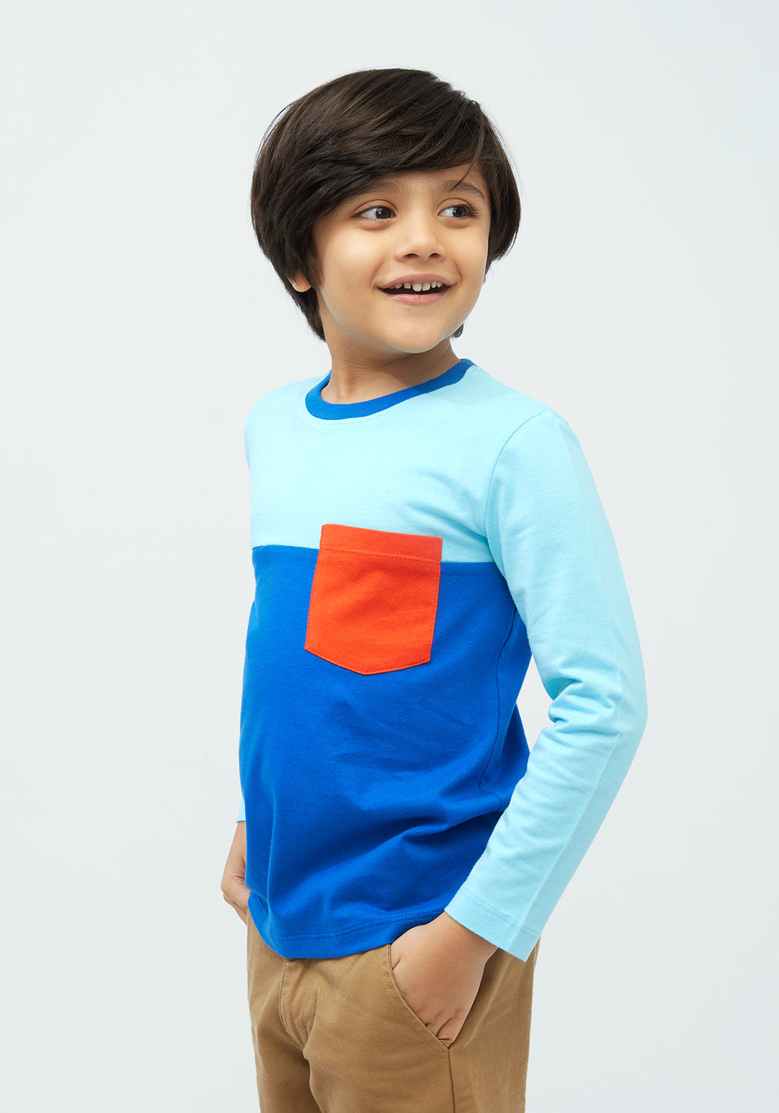 COLOUR BLOCK TEE
