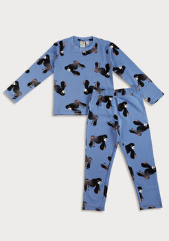 Gorillas In The Mist Print  Night Wear Set