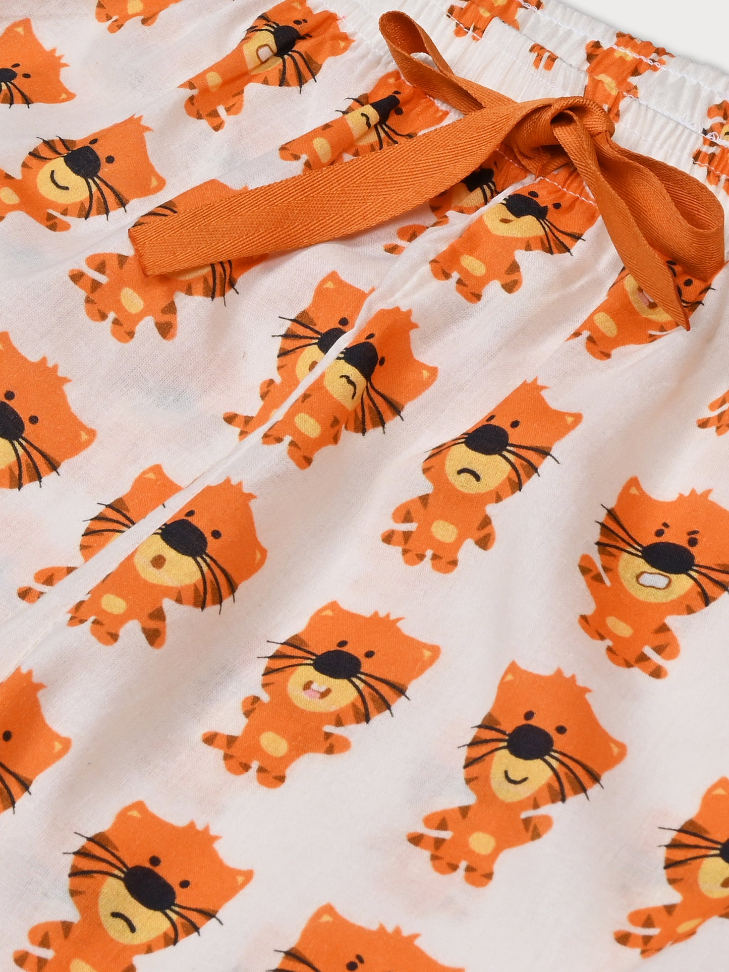 Tiger Safari Printed Pajama Set