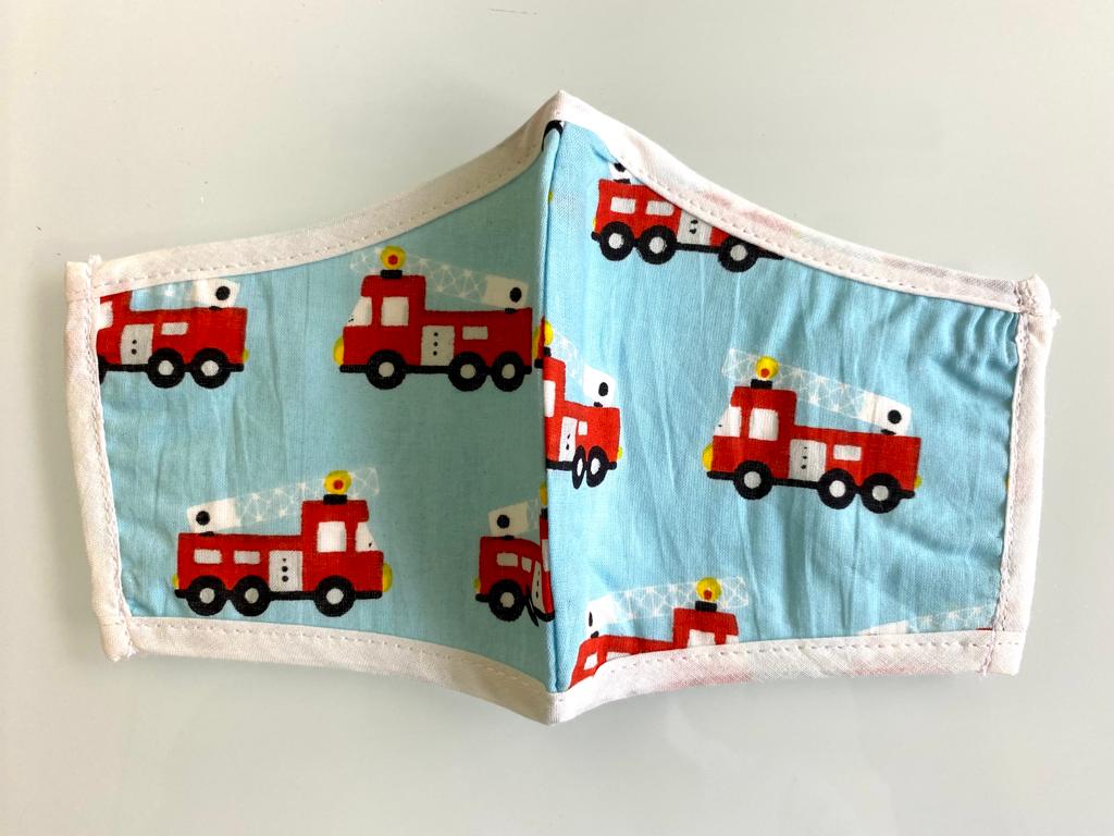 FIRE TRUCK 3-PLY MASK