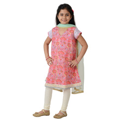 Floral Lace And Sequin Kurti