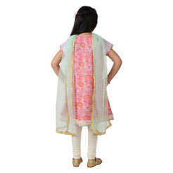 Floral Lace And Sequin Kurti