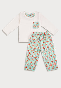 Fabulous Flamingoes Night Wear Set