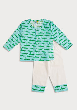 Crocodile Cartwheels Night Wear Set