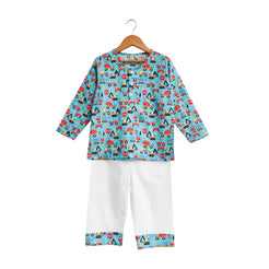 Construction Canvas Night Wear Set