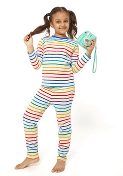 Rainbows & Stripes Night Wear Set