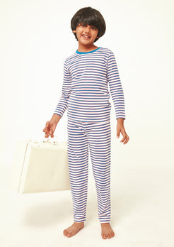 Naughty Nautical Stripe Night Wear Set
