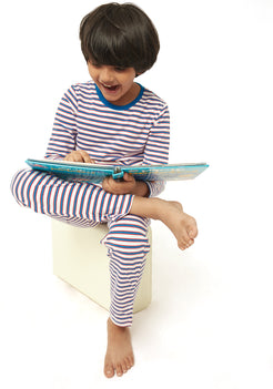 Naughty Nautical Stripe Night Wear Set