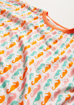 Sea Horse Serenade Night Wear Set