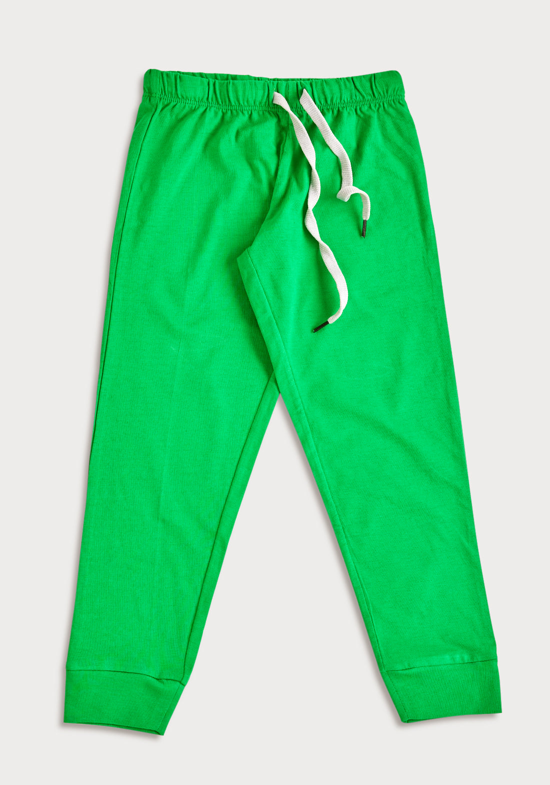 GREEN AND BLUE ZEBRA PRINT KNITTED PANTS