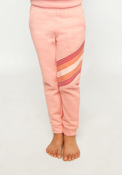 Baby Pink Fleece Track pant