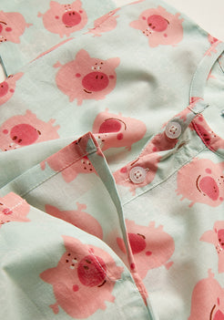 Flying Piggies Night Wear Set