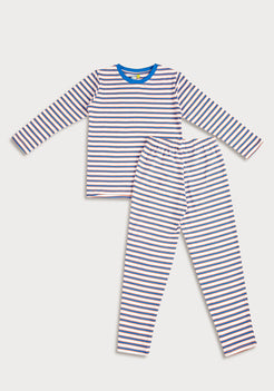 Naughty Nautical Stripe Night Wear Set