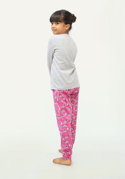 PINK, BLACK AND WHITE ZEBRA PRINT Tees + Track Pants