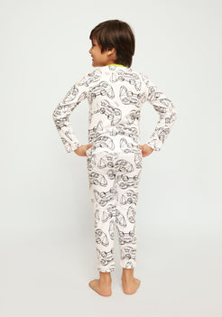 Gameboy Print  Night Wear Set