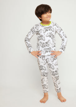 Gameboy Print  Night Wear Set